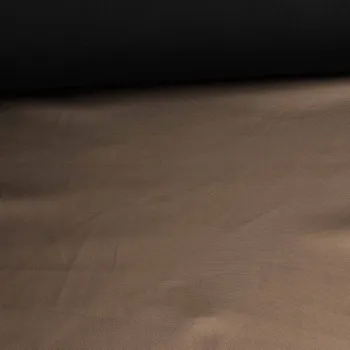 Potahová látka, čalounická koženka se semišovým podkladem NATURHAVEN D3-B, lesklá, hnědá síť, š.145cm, 430g/m2 (látka v metráži)