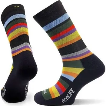 Pánské ponožky Unisex ponožky TEKO ECOLIFE SATURN 2.0 L Černá, Mix