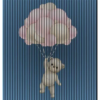 akustický panel Designový akustický panel DIGI06W 2253x19x2400mm