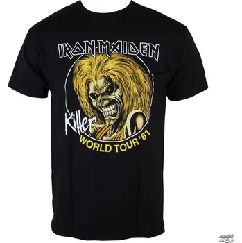 Pánské tričko Tričko metal pánské Iron Maiden - Killers World Tour 81 - ROCK OFF - IMTEE43MB - M