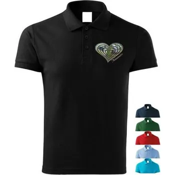 Pánské tričko Polokošile pánská · NEMANICE · Srdce · O·POHÁDKOVÉ - 1 ks