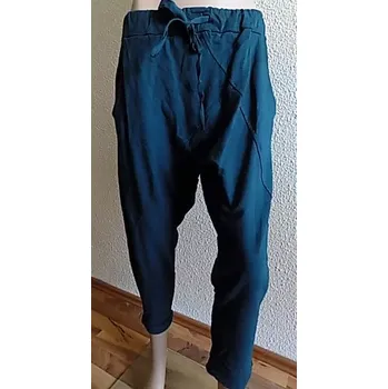 Dámské džíny Dámské volné tepláky zelené