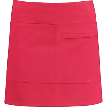 Pracovní zástěra Bargear Krátká barová zástěra KK513 Red 69 x 38 cm