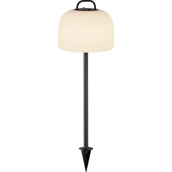 Nordlux Exteriérová lampička s kolíkem na baterii Kettle To-Go Spike Barva: Černá, Průměr: 220 mm 2018003003 / 2018028003