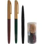 Čínské pero kuličkové zlaté