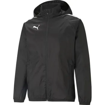 Pánská větrovka Pánské bunda Puma TEAMLIGA ALL WEATHER JACKET L Černá, Bílá