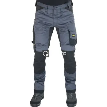 Pánské kalhoty SNICKERS Allround Stretch Slim šedé pánské pracovní kalhoty 64