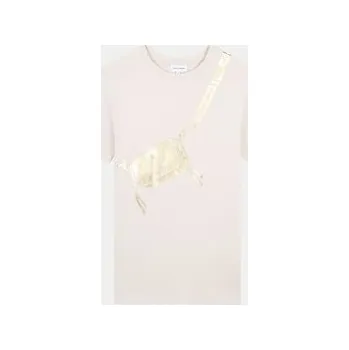 Dámské šaty Marc Jacobs Každodenní šaty W60230 D Béžová Regular Fit 12_