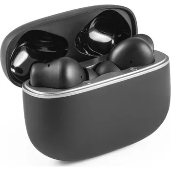 Sluchátka CAUBY. Bezdrátová sluchátka s ANC a 7 hodinovou výdrží baterie na recyklovaného ABS (100% rABS) - Černá
