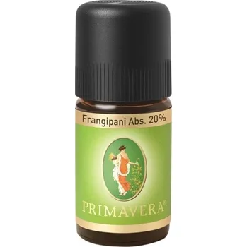 Primavera - Frangipani Absolue 20% Aromaterapie a esenciální oleje 5 ml Bílá unisex