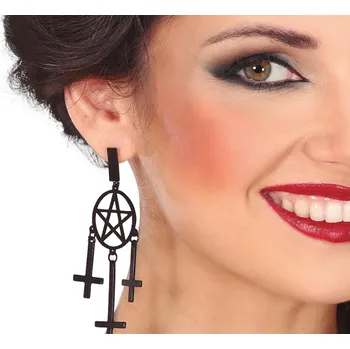 Náušnice Guirca Visící náušnice - Obrácené kříže