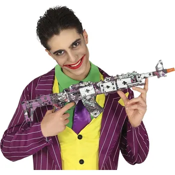 Karnevalový doplněk Guirca Samopal - Joker 62 cm