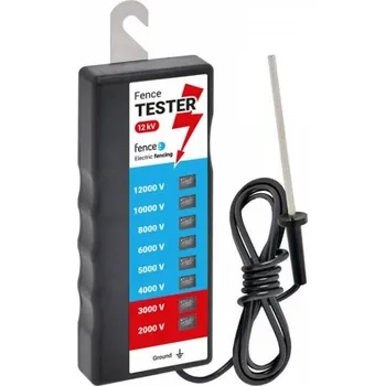 Ohradník Zkoušečka se zemněním pro elektrický ohradník 12 kV