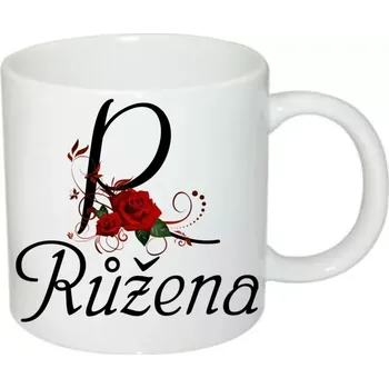 Růžena hrnek se jménem (hrneček s dámským jménem )