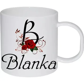Blanka hrnek se jménem (hrneček s dámským jménem )