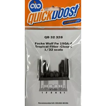 Plastikový model Quickboost 1/32 Fw 190A-4 tropical filter - closed (ZOUKEI M)