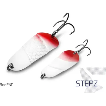 Umělá nástraha Delphin Plandavka STEPZ StripSCALE - 10g RedEND Hook #2