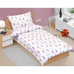 Povlečení bavlněné Junior - 140x200, 70x90 cm - Jednorožec