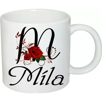 Míla hrnek se jménem (hrneček s dámským jménem )