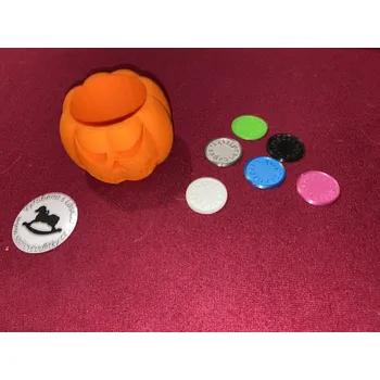 Svícen HandMade by MiJa Lampička, svícen - dýně, helloween