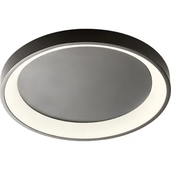 Redo 01-3904 Iconic, černé stropní svítidlo LED 30W 3000/4000K, tříkrokové stmívání, průměr 38cm