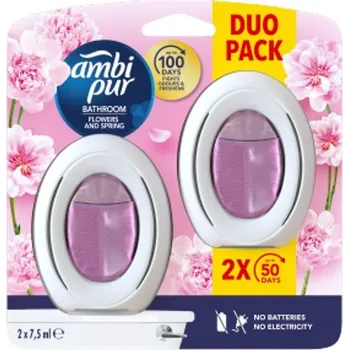 Osvěžovač vzduchu AmbiPur do koupelny(2x7,5ml/balení)Flower&Sprin