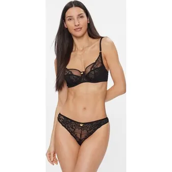 Podprsenka Aubade Podprsenka s kosticemi Gold Pleasure 1DN13 Černá 80G