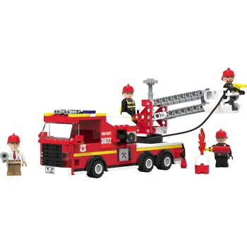 ostatní stavebnice Playtive Clippys Stavebnice M (hasičské auto se žebříkem)