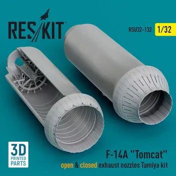 Plastikový model Reskit 1/32 F-14A 'Tomcat' open&closed exh.nozzles (TAM)