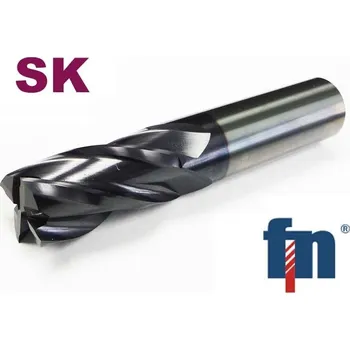 Příslušenství k frézce SK univerzální fréza pr. 18,0 x 32,0 mm 4bř. 30° AlTiN weldon , 2 břity do středu , typ N S121612.180