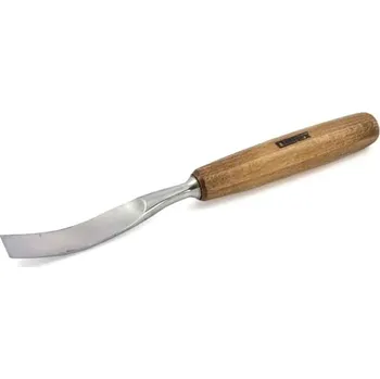 Dláto Narex Bystřice 827112 - Dláto řezbářské ploché prohnuté šíře 12 mm dřevěná rukojeť 145 x 25 mm