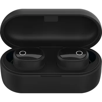 Sluchátka Bezdrátová sluchátka s nabíjecí krabičkou WK Design TWS-V20 Černá