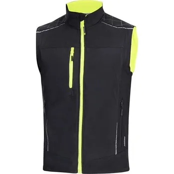Pánská bunda ARDON Softshellová vesta ARDON®VISION Velikost: 5XL, Barva: černá-žlutá