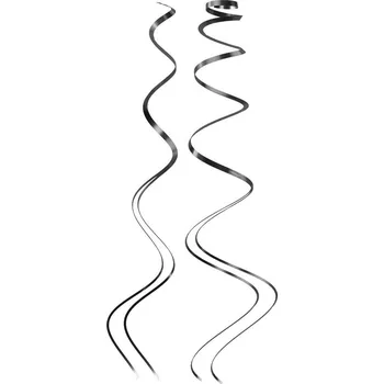 Závěsné spirály stříbrné, 12 ks