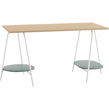 Psací stůl BAZA Psací stůl Match S - modrošedý