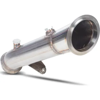 De-cat downpipe Scorpion pro BMW M135i stříbrná