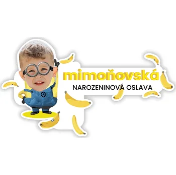 Party nádobí Personal Personalizovaná podložka pod talíř - Mimoni