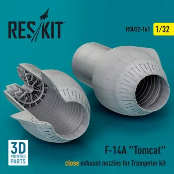 Plastikový model Reskit 1/32 F-14A 'Tomcat' close exhaust nozzles (TRUMP)