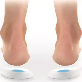 Vložka do bot svorto Gelové podpatěnky asymetrické 33-37