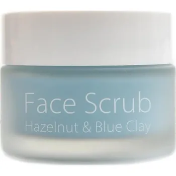 Kosmetika Cannor Lískooříškový CBD pleťový peeling s modrým jílem 50ml