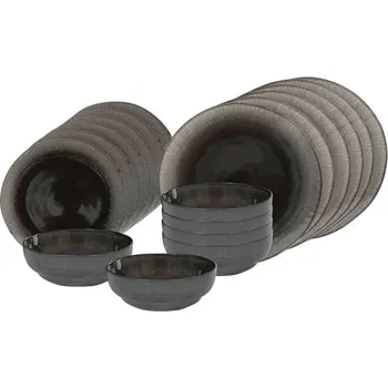 Talíř HIT Jídelní sada talířů 18 ks Earth HT-24327376