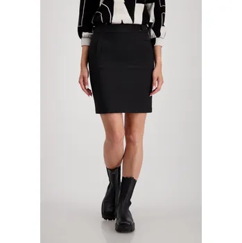 Dámská sukně Sukně Monari 7075 černá krátká užšího střihu Velikost: 34
