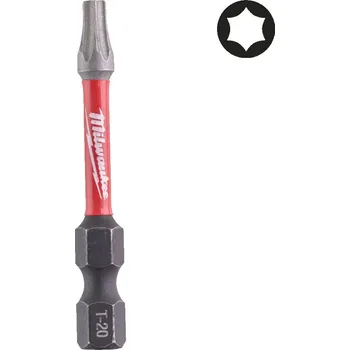 Bit MILWAUKEE Šroubovací bity Shockwave™ TX20x50 mm, 1ks