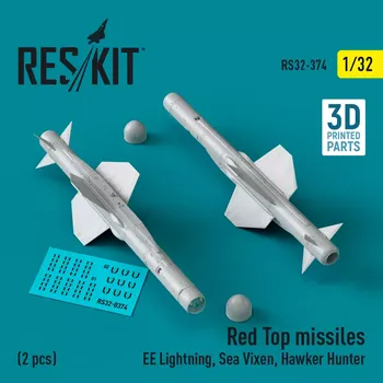 Plastikový model Reskit 1/32 Red Top missiles (2 pcs.)