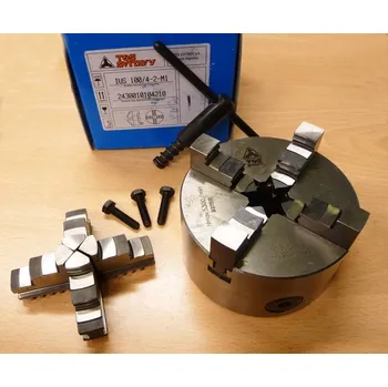 Sklíčidlo Univerzální samostředící sklíčidlo TOS IUS 100/4-2 M1 , ČSN 243801 2438010104210