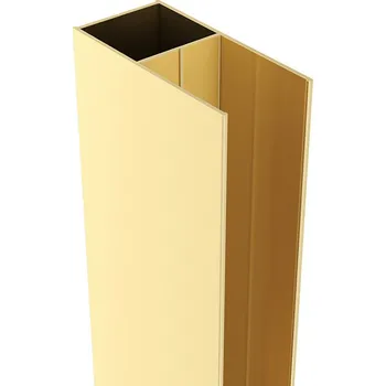 BPS-koupelny Prodlužovací profil k pevné stěně HYD-PP02A zlatý