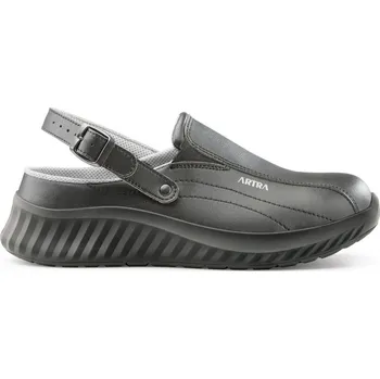 Pracovní obuv ARTRA Obuv ARVA 6017 6660 SB A E FO SRC, sandále s ocelovou špicí ARVA 6017 6660 SB A E FO SRC/47 Černá 47