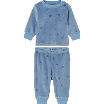 Chlapecké pyžamo lupilu® Chlapecké velurové pyžamo (62/68, světle modrá)
