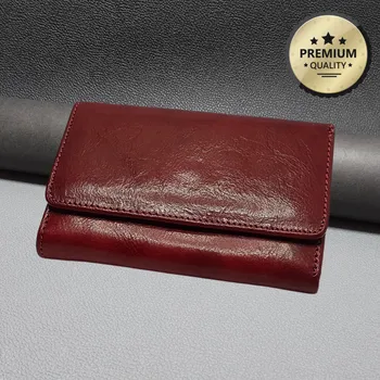 Dámská peněženka z italské kůže – Elegance a nadčasovost | ROSSO