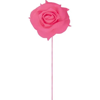 Chaks Penové ruže na stonke - Fuchsia 2 ks